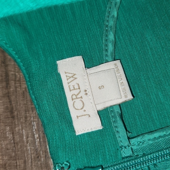 J. Crew Classic Green Dress with Pockets Size Small - Picture 4 of 5